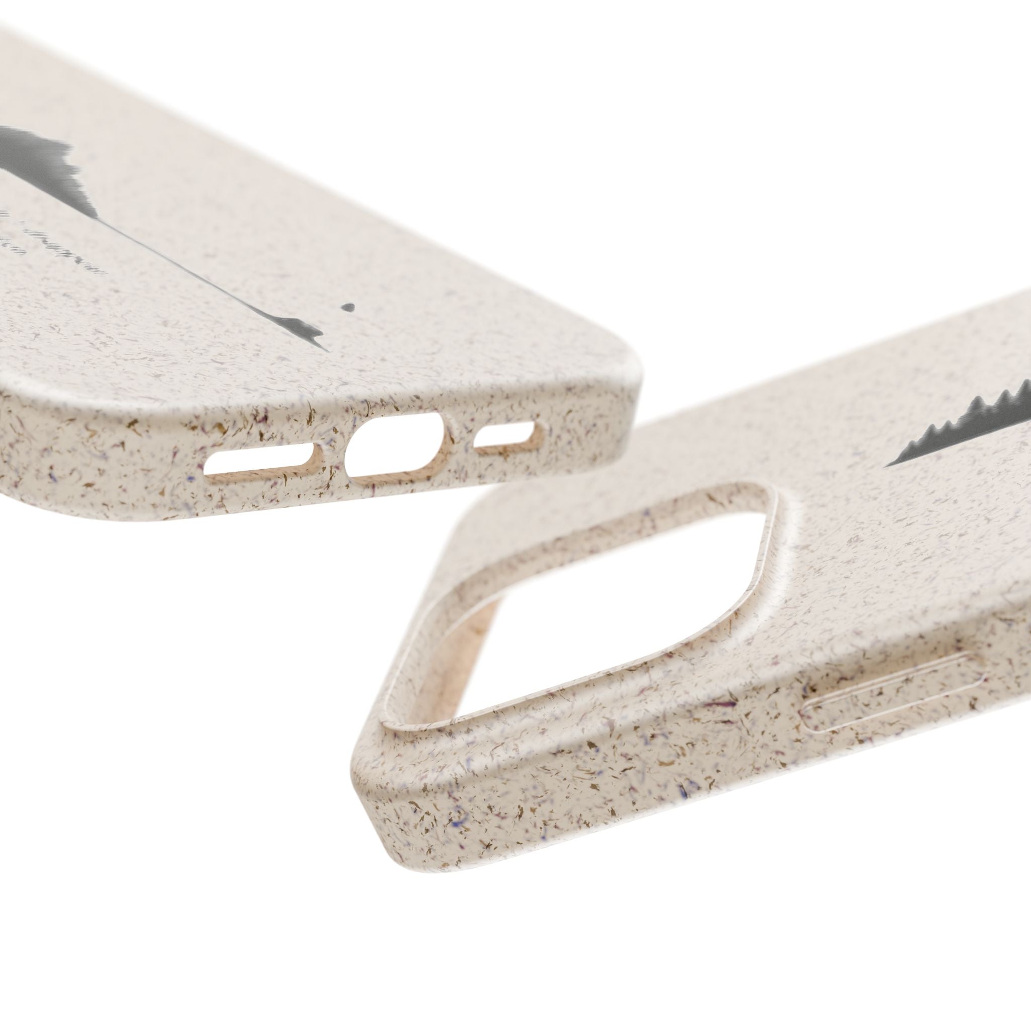 Biodegradable Phone Case — Minimal Forest Design (Biodegradable)