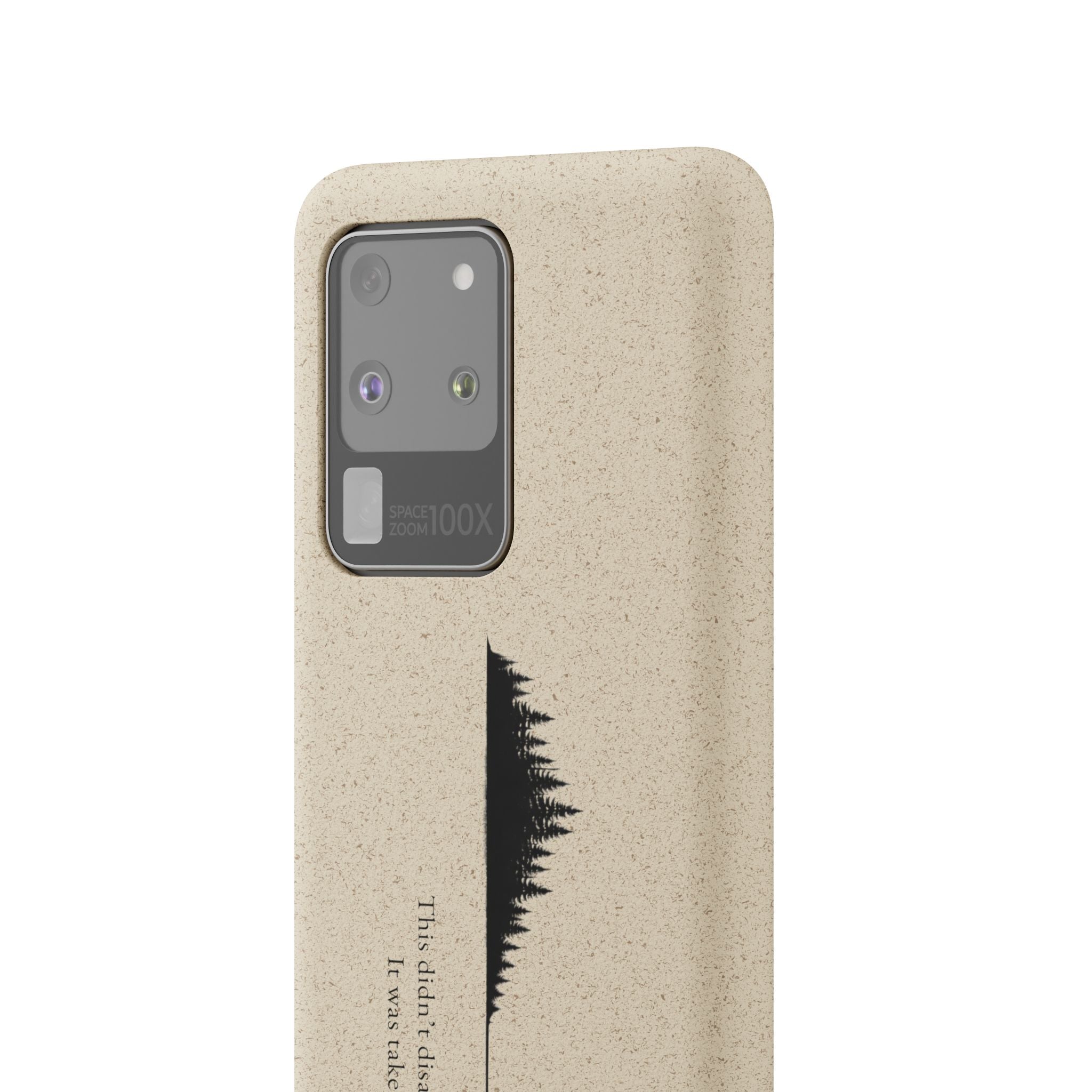 Biodegradable Phone Case — Minimal Forest Design (Biodegradable)