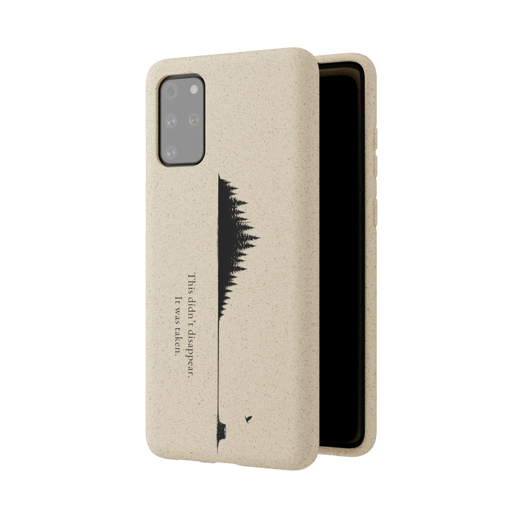 Biodegradable Phone Case — Minimal Forest Design (Biodegradable)