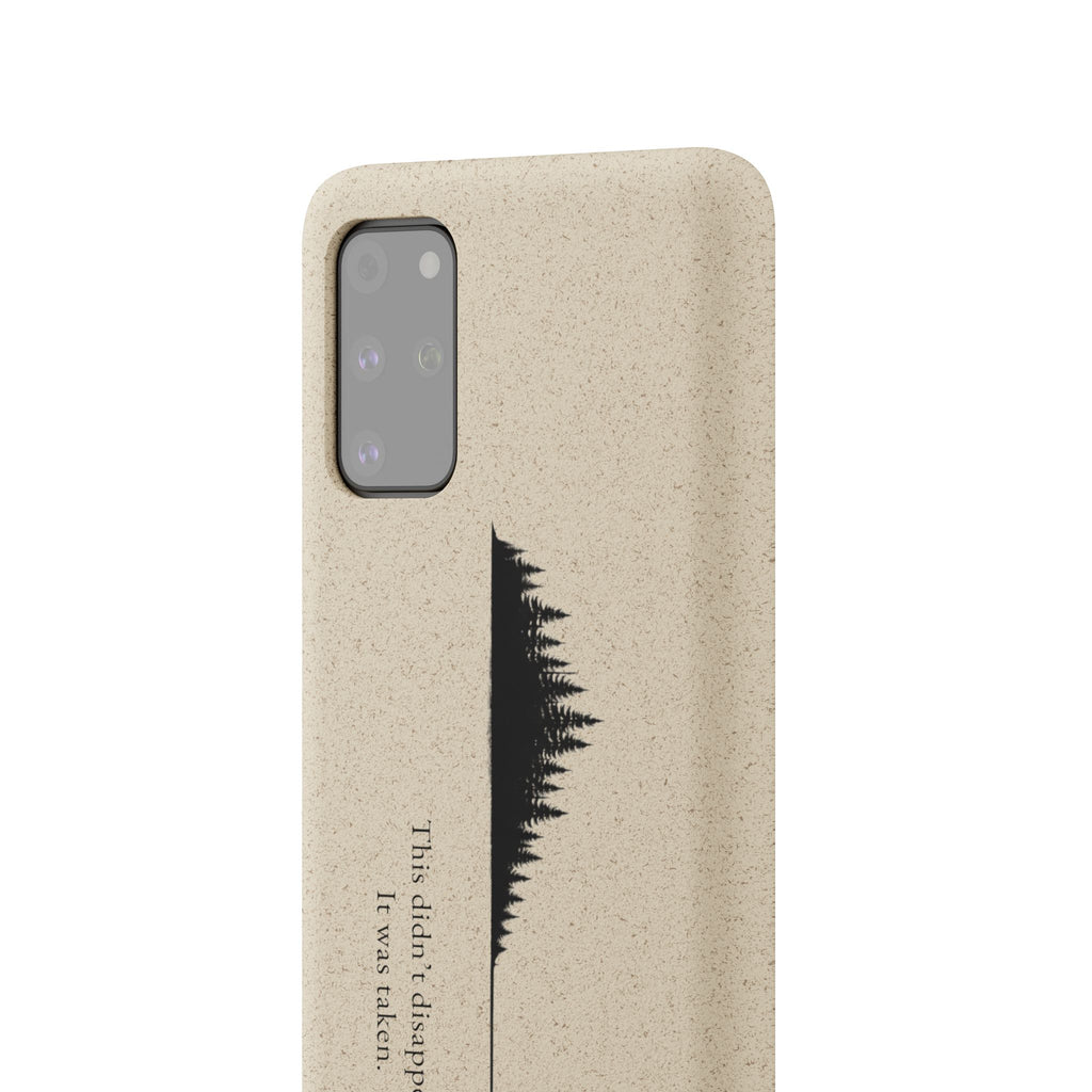 Biodegradable Phone Case — Minimal Forest Design (Biodegradable)