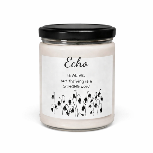 Alive but Thriving Is A Strong Word candle | Soy Candle, 9oz