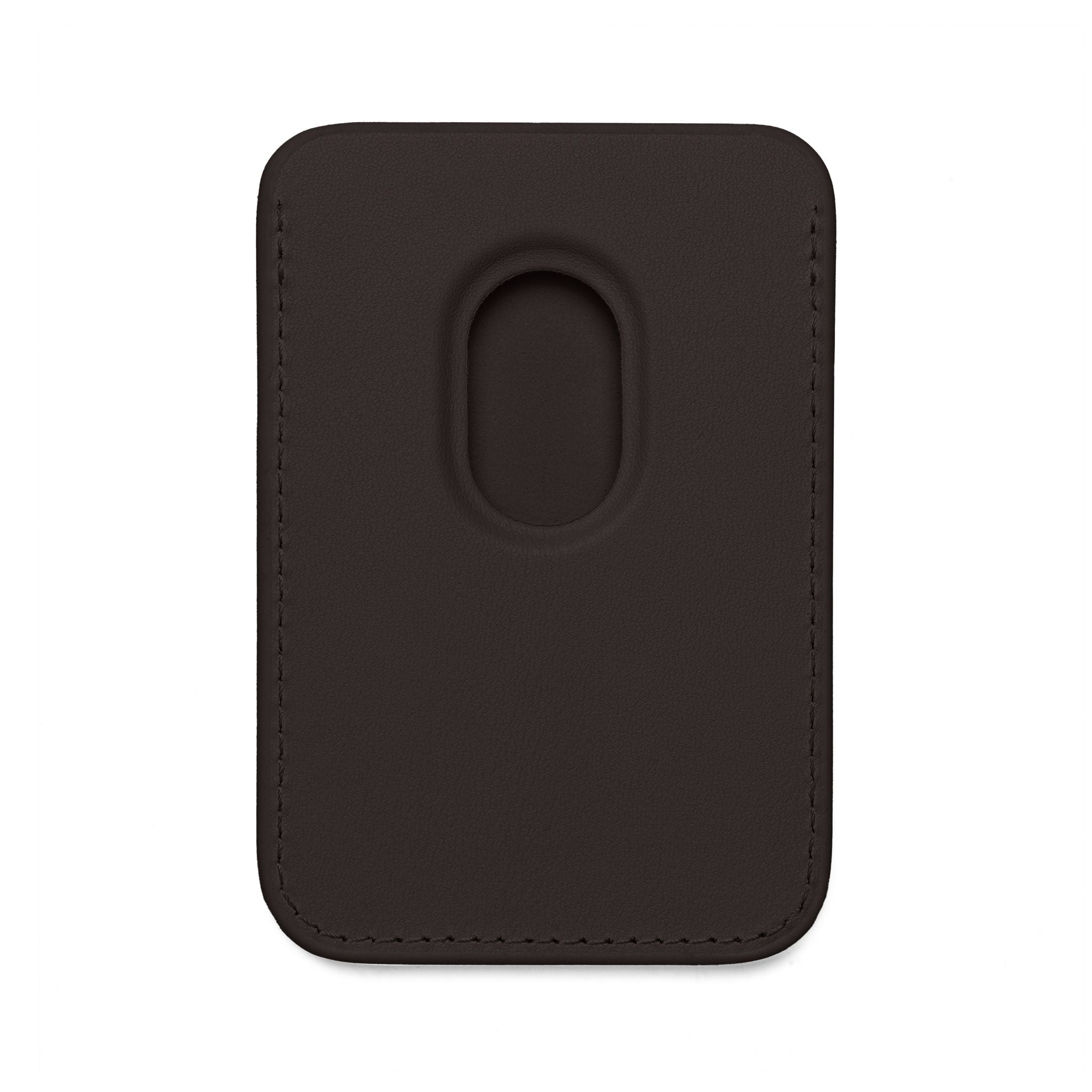 MagSafe Vegan Wallet — Green Goddess Leaf Portrait