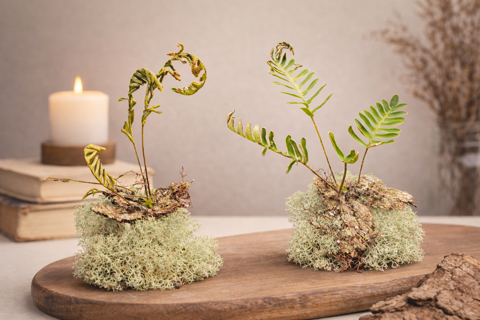 Live Resurrection Fern | Florida Native Epiphyte